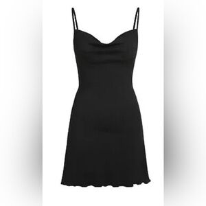 cider black mini dress Shimmery Sparkly Sheer Mesh Dress main image 0